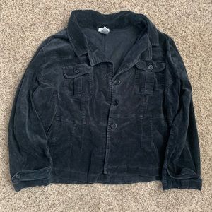 Black Corduroy Women’s Jacket